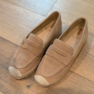 Sam Edelman tan espadrille flats